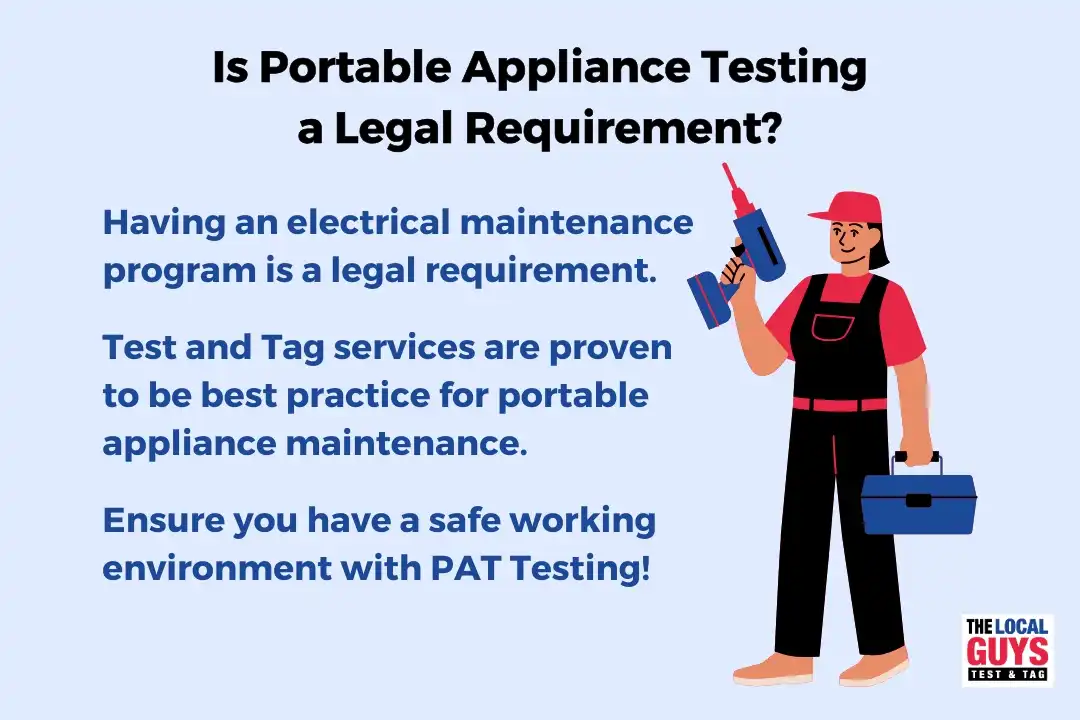 is portable appliance testing a legal requirement